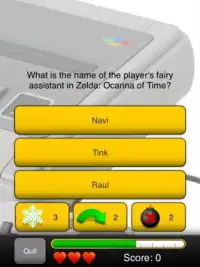 Video Games Quizzer Screen Shot 0
