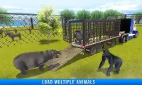 Animal Transport Truck Driving Screen Shot 1
