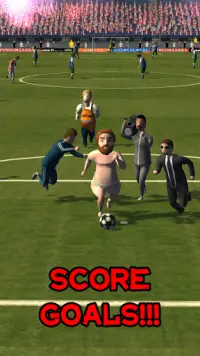 Football Guy Run Simulation! Crazy Pusher Screen Shot 0
