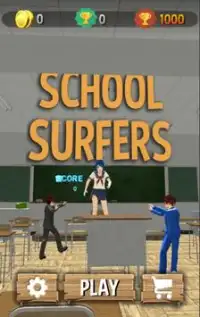 School Surfers Screen Shot 1