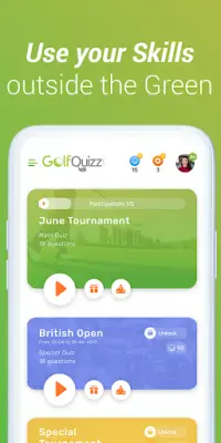 GolfQuizz: Golf quizzes for re Screen Shot 3