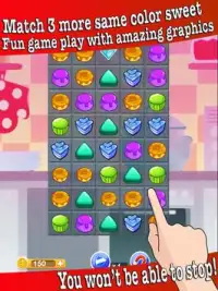 Fruit Jam and Candy Swipe Game Screen Shot 1
