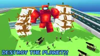 Impostor Titan: Blocky Planet Screen Shot 2