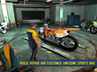 Sports Bike Mechanic Workshop Screen Shot 2