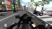 simulateur de course de vitesse extrême moto Screen Shot 2