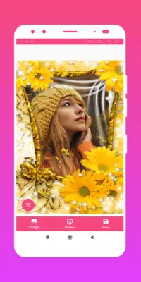 Rose Flower Photo Frames - Flower Photo Editor Screen Shot 3