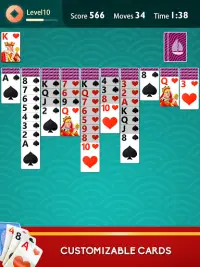 Spider Solitaire Plus Screen Shot 11