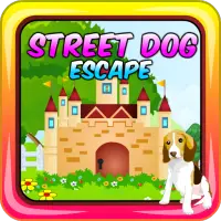 Einfache Flucht Spiele - Street Dog Escape Screen Shot 1