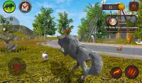 Simulador de perro lobo Screen Shot 13