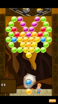 ruée vers l'or bubble shooter Screen Shot 4