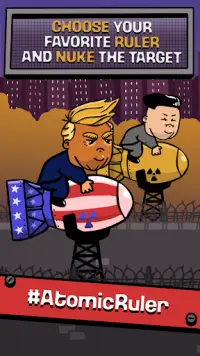Flappy Trump - Ядерная война между политиками Screen Shot 1