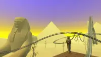 मिस्र के पिरामिड वर्चुअल रियलिटी रोलर कोस्टर Screen Shot 3
