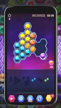 Hexa Puzzle Classic Screen Shot 2