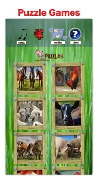 Jogos de animais de fazenda para crianças 🐖🚜 Screen Shot 2