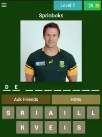 Springboks Trivia Screen Shot 8