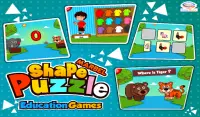 Marbel Shape Puzzle Kids Games Screen Shot 9