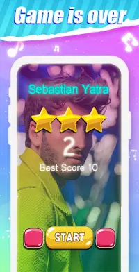 TBT - Sebastian Yatra Piano Tiles Screen Shot 3