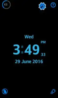 Night Digital Clock With Alarm Screen Shot 6