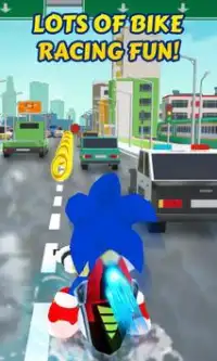 Sonic Subway Moto Rush Screen Shot 0