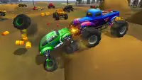 Monster Trucks Rival Crash Demolition Derby Game Screen Shot 0