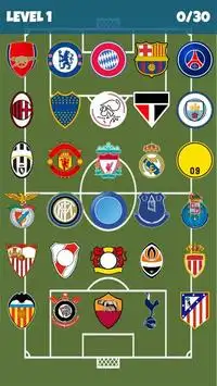 شعار كرة القدم مسابقة مجانا 2017 Screen Shot 4