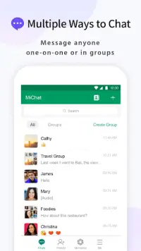 MiChat Lite-Chat, Make Friends Screen Shot 0