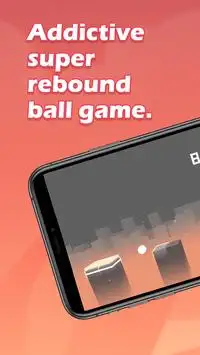 バウンスボール3D-無料のボールジャンプゲーム Screen Shot 0