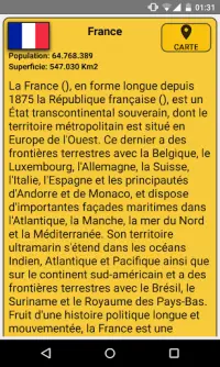 Pays et capitales du monde. Apprenez en jouant. Screen Shot 6