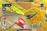 Fast Car Driving On Difficult Road Screen Shot 1