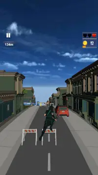 Ninja Hero Runner: Warrior Run, Fruit Cutter 3D Screen Shot 6