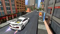 Flying Sports Car Simulator Screen Shot 5