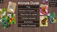 Animals Durak Cards Game Screen Shot 1