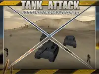 Tank Attack:Strzelec Wojna Sim Screen Shot 8