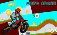 Moto crossing hill game Screen Shot 3