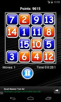 15 Puzzle (Free) Screen Shot 1