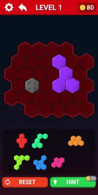 Block Puzzle Tangram : Hexagon, Triangle, Square Screen Shot 6