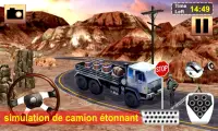 Armée camion de fret Screen Shot 1