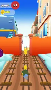 Simpson Runner Screen Shot 1