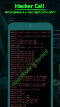 Hacker Call - Anonymous video call Simulator Screen Shot 4