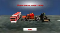 camion route course voiture Screen Shot 11