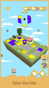 Cubolor : A colorful puzzle game Screen Shot 1