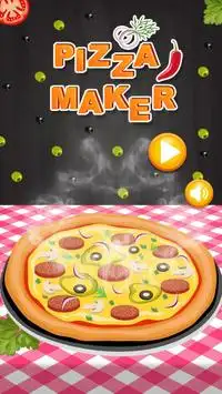 Spicy Pizza Maker Hut: Pizza Games for Kids Screen Shot 0