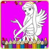 Princess Shopping Coloring