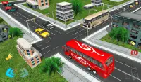 لعبة سائق الحافلة السياحية - ألعاب حافلة مدرب Screen Shot 7