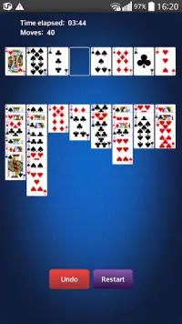 Đơn giản trò chơi FreeCell Screen Shot 3