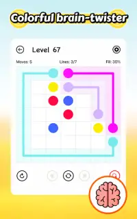 Lined - Free Pipe Game, Connect the Dots Screen Shot 10