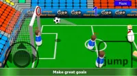 점퍼 헤드 축구 : 3D Physics Football Screen Shot 6
