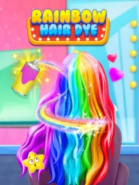 Hair Dye - Rainbow Fashion Art Screen Shot 0