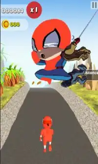 Amazing Ninja Spider Run Screen Shot 1