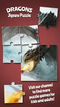 Dragons Jigsaw Puzzle Screen Shot 6